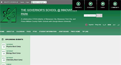 Desktop Screenshot of governor.schools.pwcs.edu