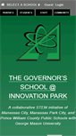 Mobile Screenshot of governor.schools.pwcs.edu